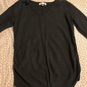 Maternity Side Rouching VNeck sweater